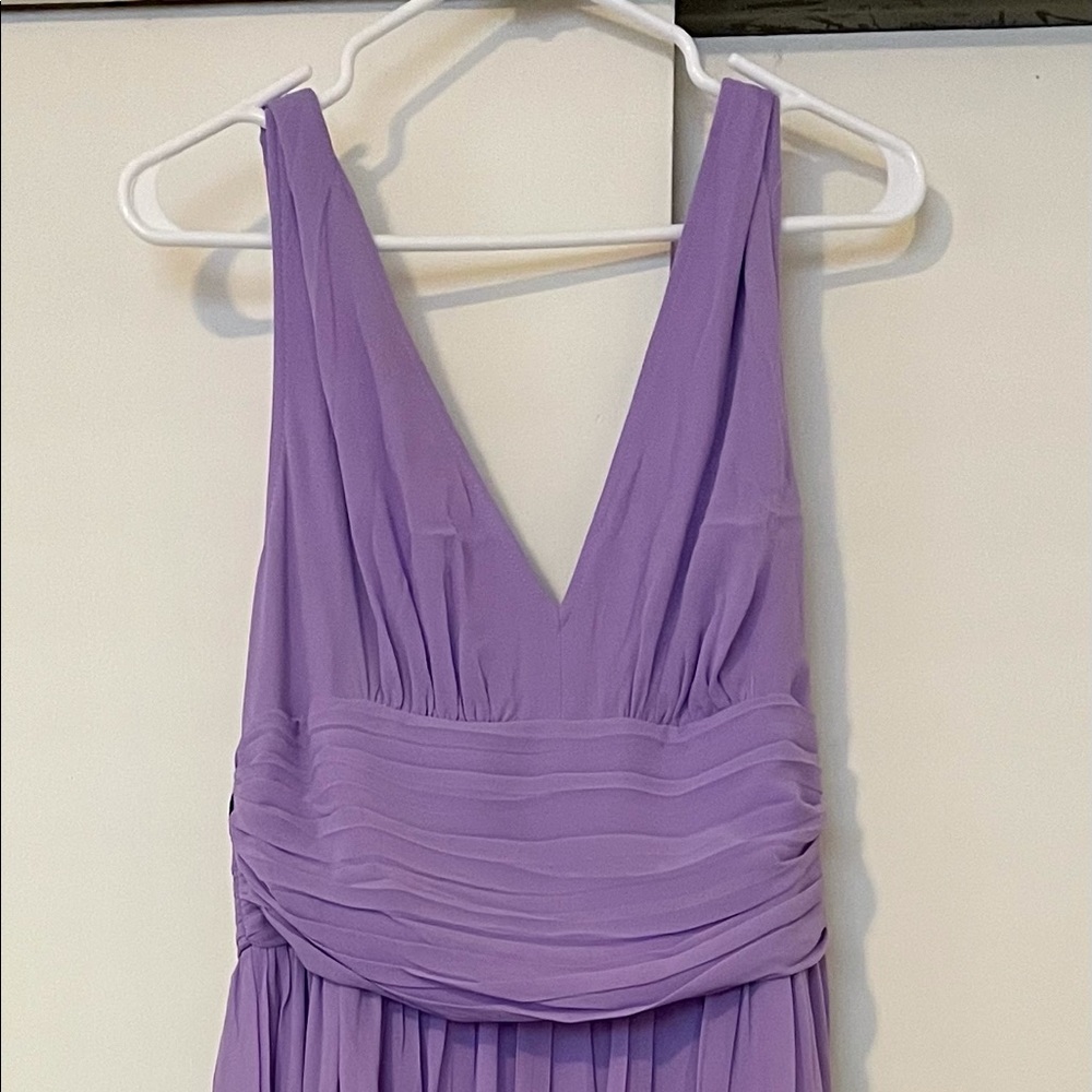 Floor length BRAND NEW purple dress
